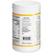 A white plastic jar of Perfect Puree Passion Fruit Concentrate with a yellow and white label.