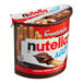 A case of 48 NUTELLA & Go! Hazelnut Dip with Breadsticks. A can of chocolate spread with breadsticks.